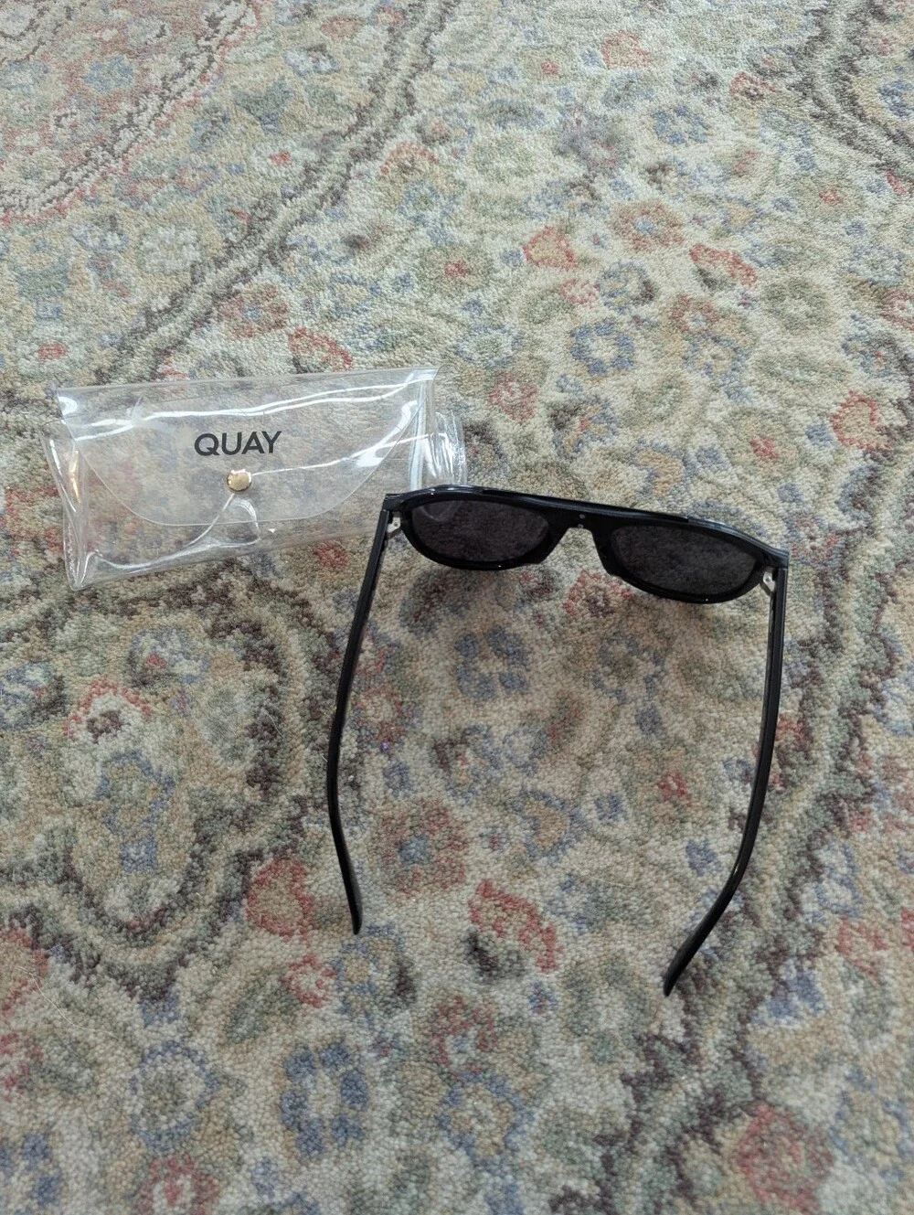 Quay Men's High Top Polarized Aviator Sunglasses